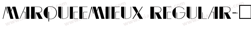 MarqueeMieux Regular字体转换